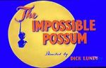 Watch The Impossible Possum (Short 1954) Vumoo