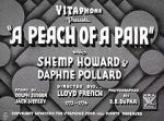 Watch A Peach of a Pair (Short 1934) Vumoo