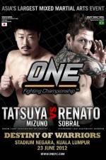 Watch One FC 4 Destiny of Warriors Vumoo