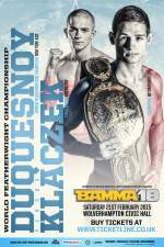 Watch BAMMA 18: Duquesnoy vs. Klaczek Vumoo