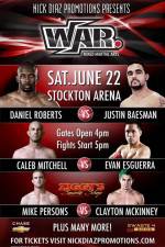Watch Nick Diaz presents WAR MMA 1 Vumoo