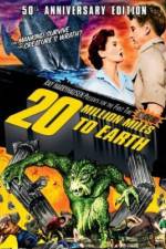 Watch 20 Million Miles to Earth Vumoo
