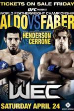 Watch WEC 48 Aldo vs Faber Vumoo