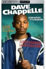 Watch Dave Chappelle For What It's Worth Vumoo