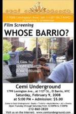 Watch Whose Barrio Vumoo
