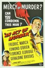 Watch An Act of Murder Vumoo