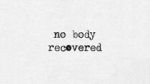Watch No Body Recovered (TV Special 2021) Vumoo